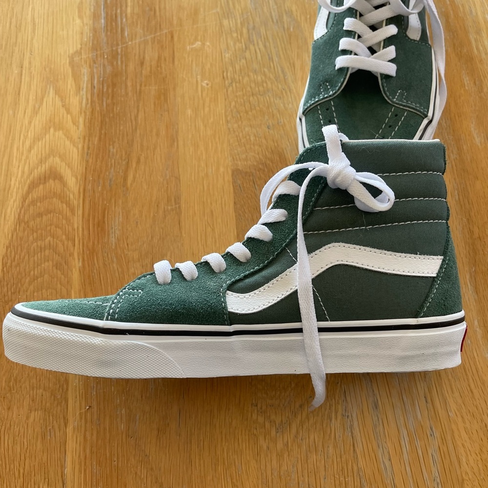 Vans Green Sk8-Hi Sneakers